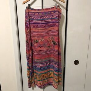 Ladies Long Length Skirt Size Medium